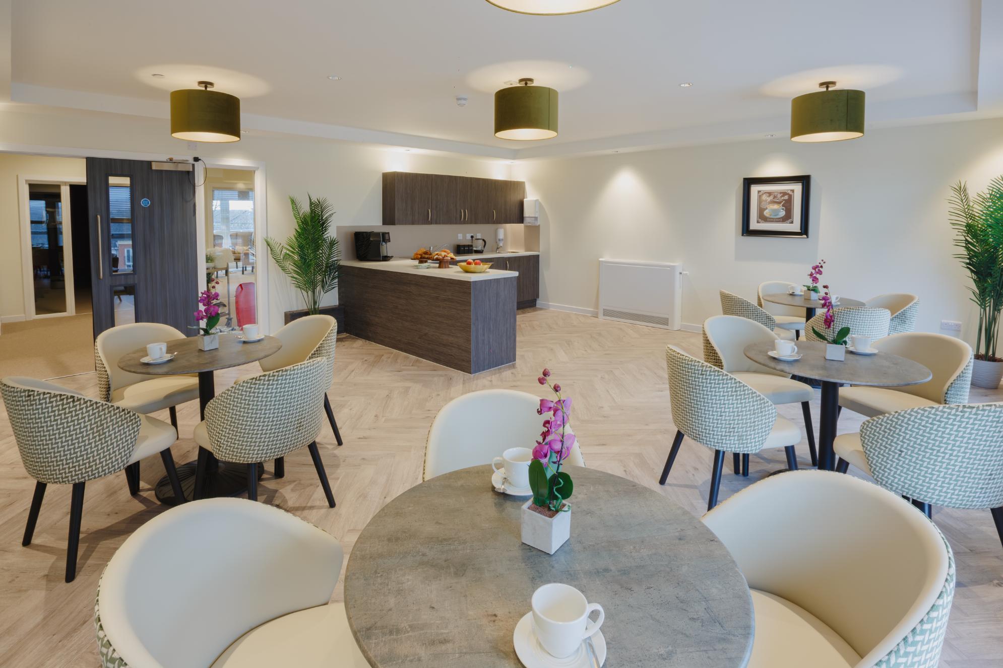 care home cafe room