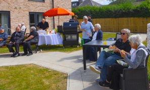 summer party in the garden
